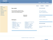 Tablet Screenshot of ergonet.com.br