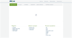Desktop Screenshot of ergonet.hr