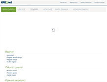 Tablet Screenshot of ergonet.hr